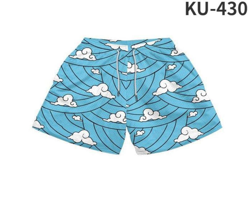 Zenitsu Agatsuma Anime Print Men's Beach Shorts