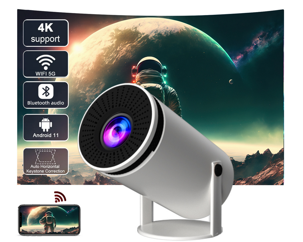 جهاز العرض المنزلي BarrelSmart HD