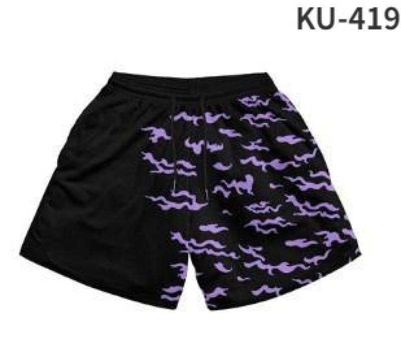 Zenitsu Agatsuma Anime Print Men's Beach Shorts