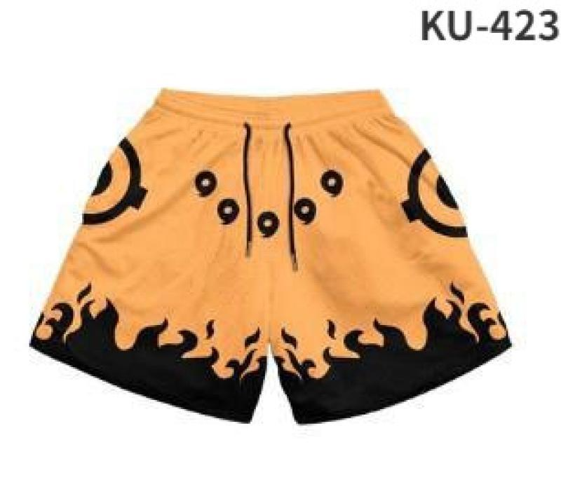 Zenitsu Agatsuma Anime Print Men's Beach Shorts