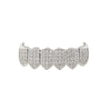 Hip Hop Grillz with Copper and Gold Tooth Decor