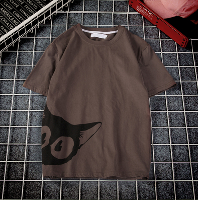 Summer  Couple's Short Sleeve T-Shirt for Men