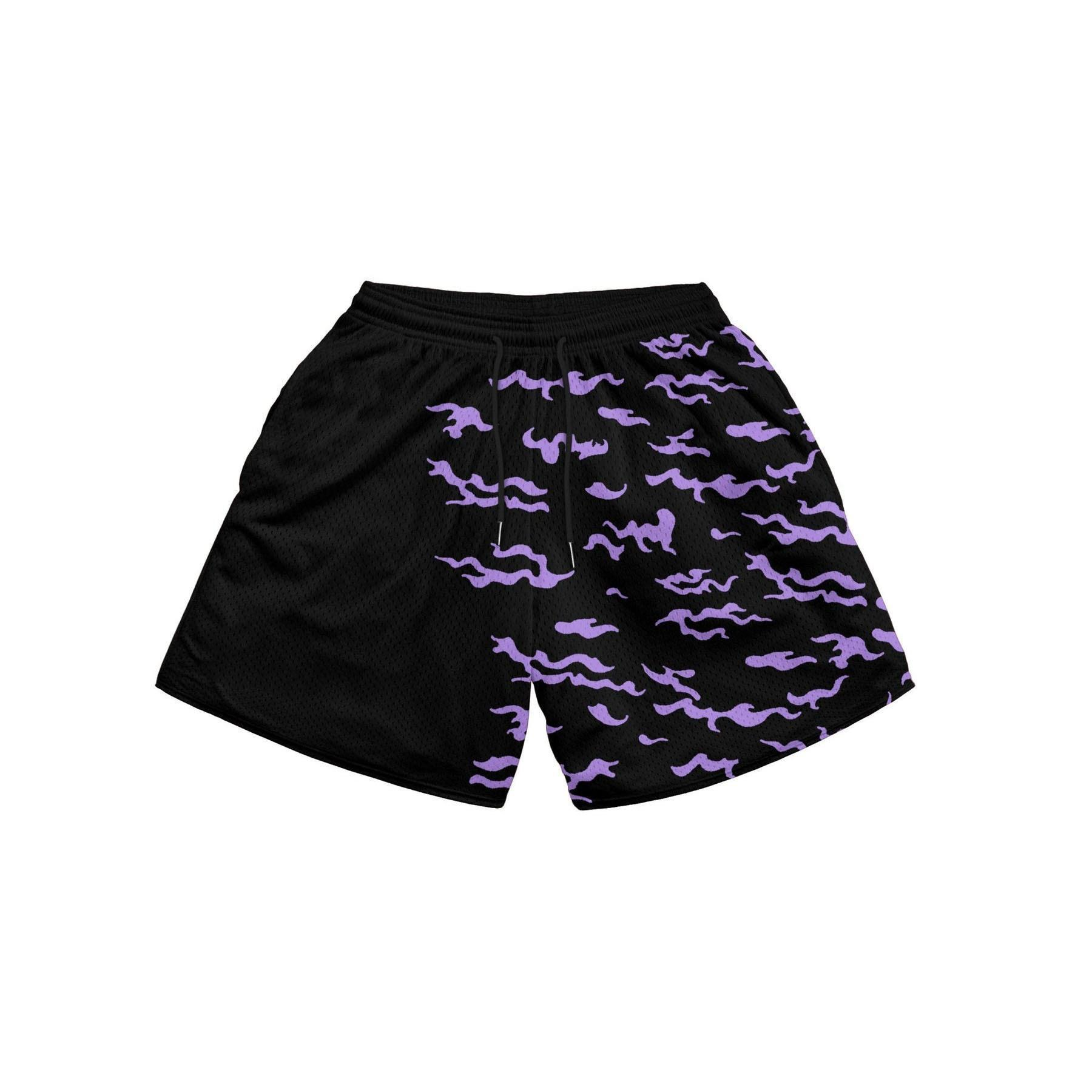 Zenitsu Agatsuma Anime Print Men's Beach Shorts