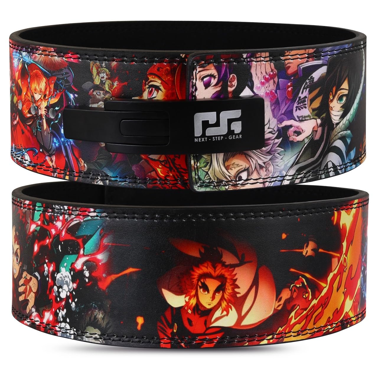 Anime- Demon slayer Gym Lever Belt - Ultimate Anime Fitness Belt for Power and Performance during Heavy lifting and Exercise