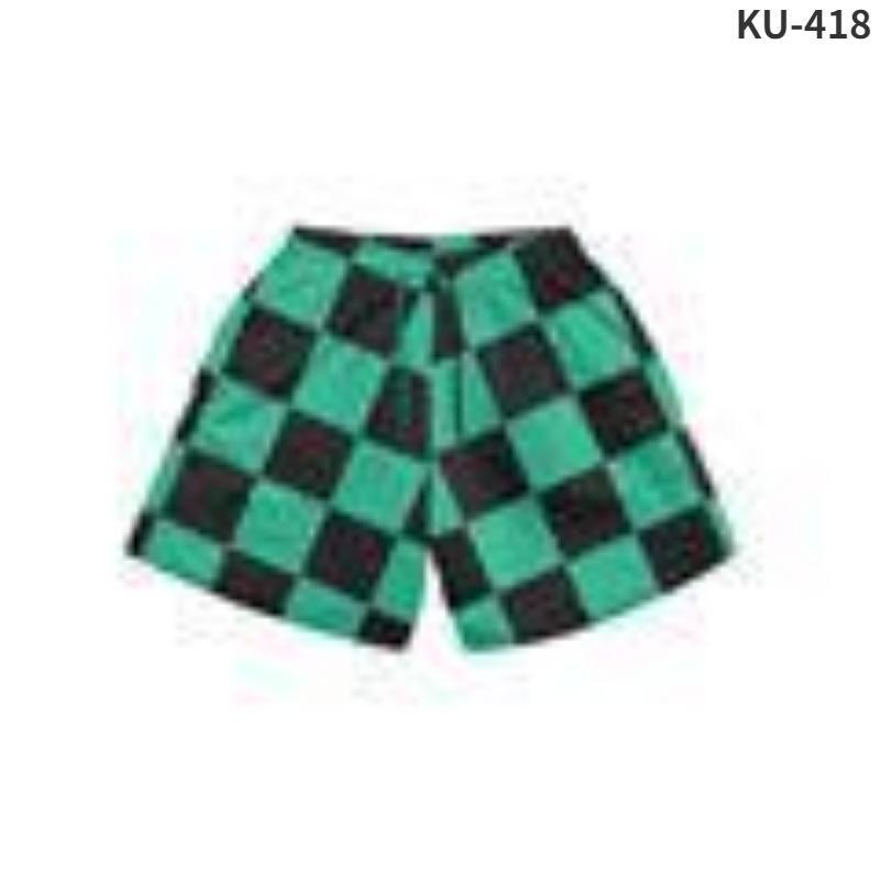 Zenitsu Agatsuma Anime Print Men's Beach Shorts